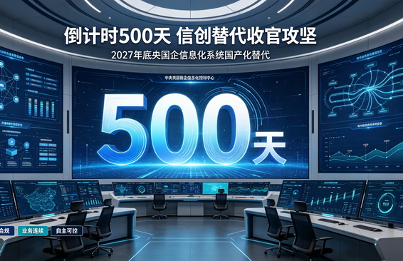 倒计时500天｜华微世纪央国企信创国产化替代整体解决方案